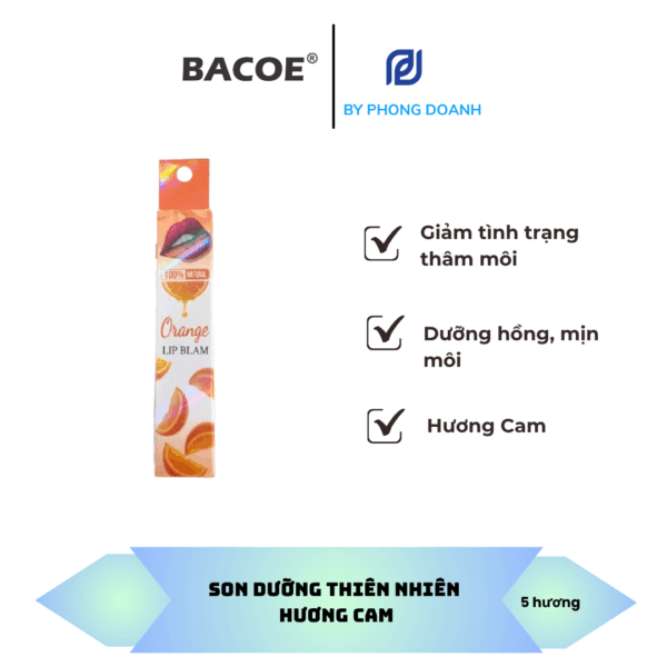 BACOE SON DƯỠNG THIÊN NHIÊN HƯƠNG CAM