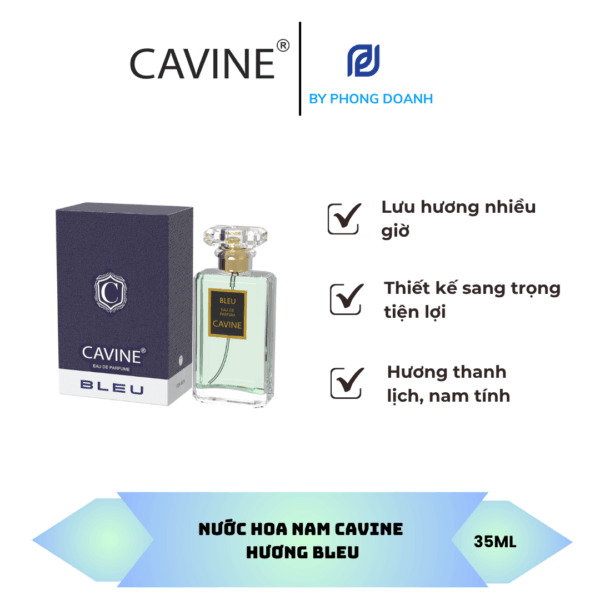 NƯỚC HOA NAM CAVINE HƯƠNG BLEU 35ML