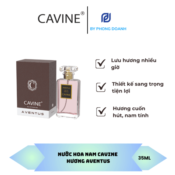 NƯỚC HOA NAM CAVINE HƯƠNG AVENTUS 35ML