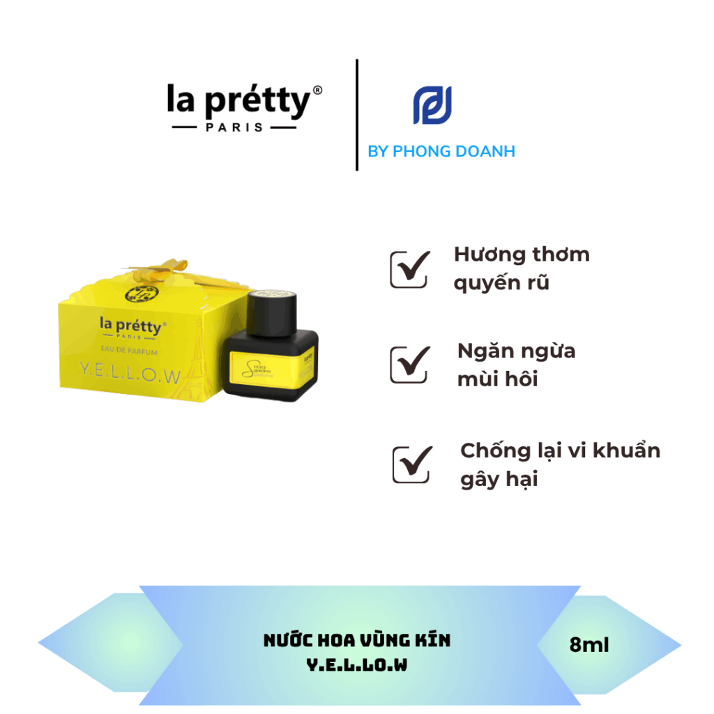 NƯỚC HOA VÙNG KÍN Y.E.L.L.O.W – LA PRETTY PARIS