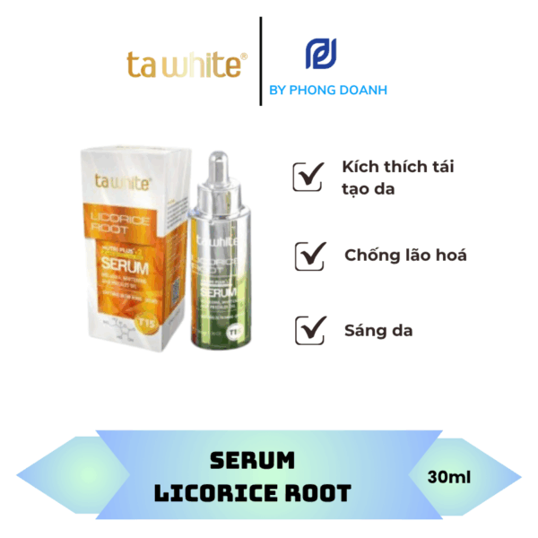 SERUM LICORICE ROOT – TA WHITE