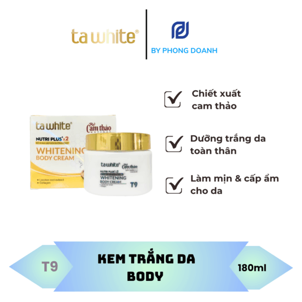 KEM TRẮNG DA BODY – TA WHITE 
