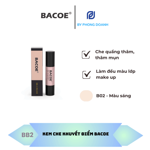 BACOE CHE KHUYẾT ĐIỂM MÀU SÁNG