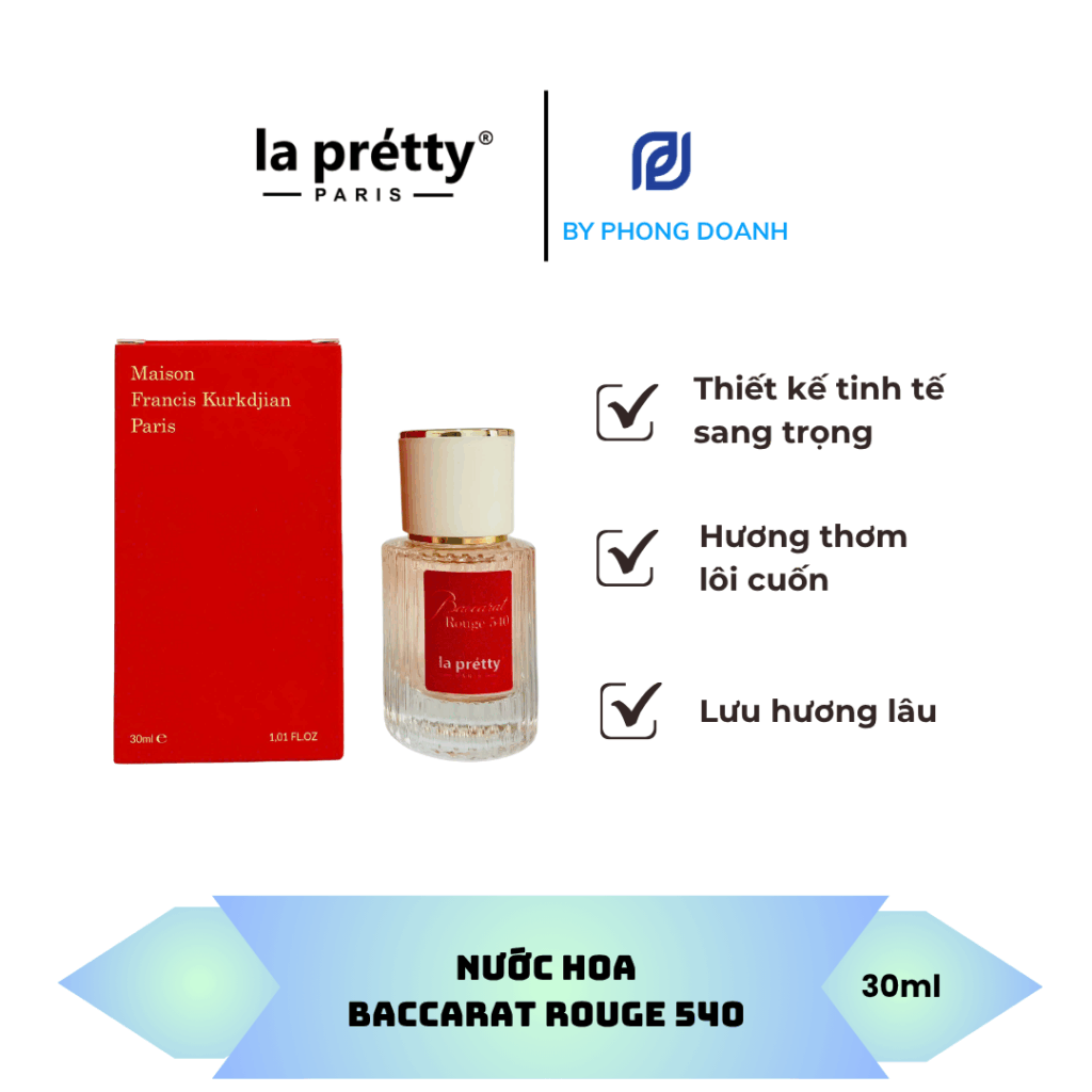 NƯỚC HOA BACCARAT ROUGE 540 LA PRETTY