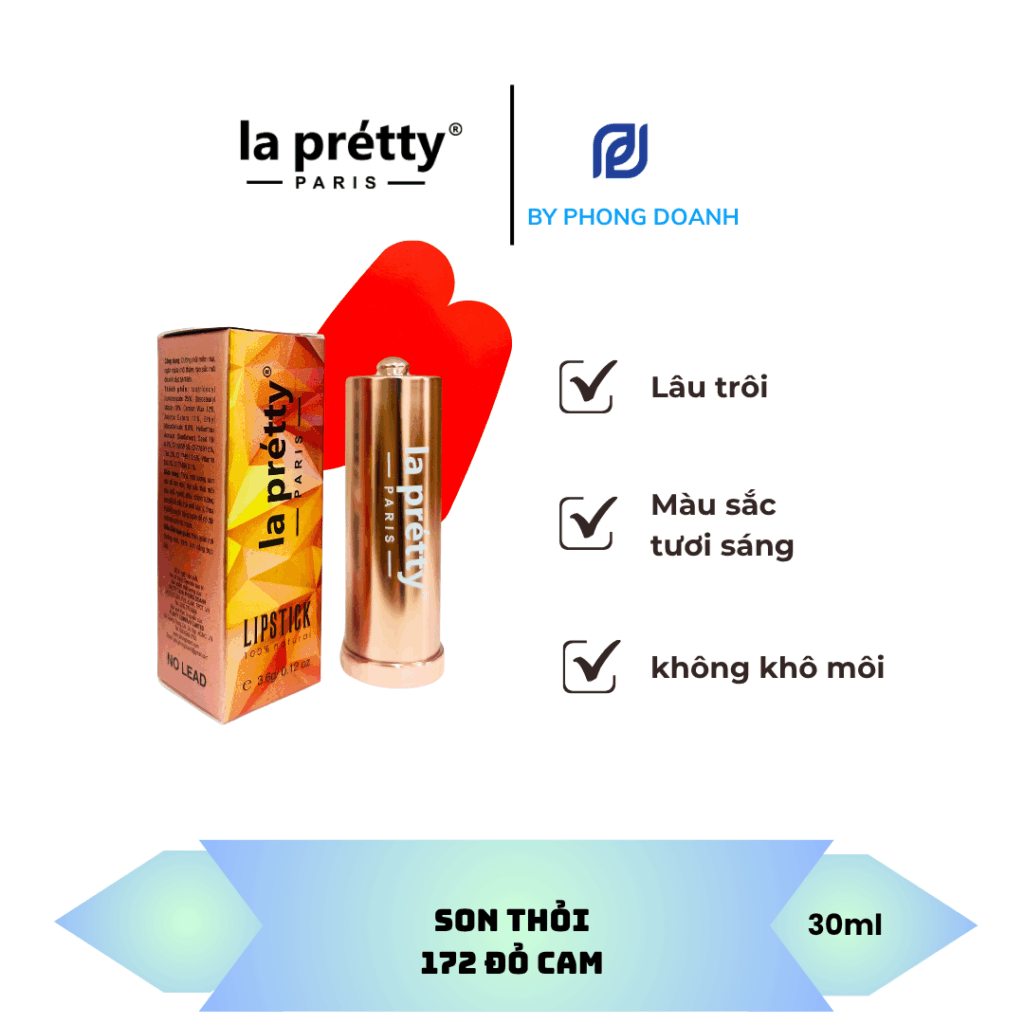 Son thỏi La Pretty 172