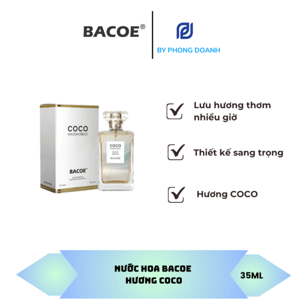 BACOE NƯỚC HOA HƯƠNG COCO 35ML