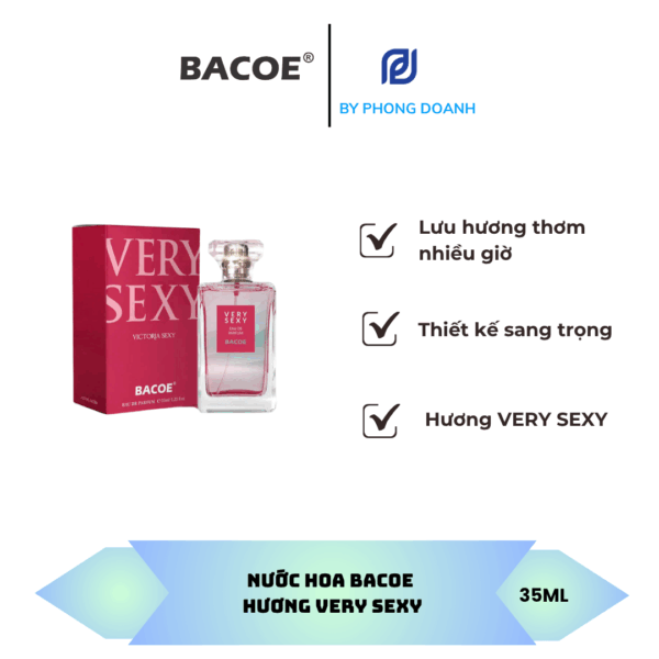BACOE NƯỚC HOA HƯƠNG VERY SEXY 35ML