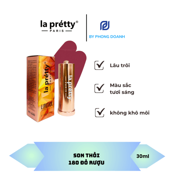 Son thỏi La pretty 180