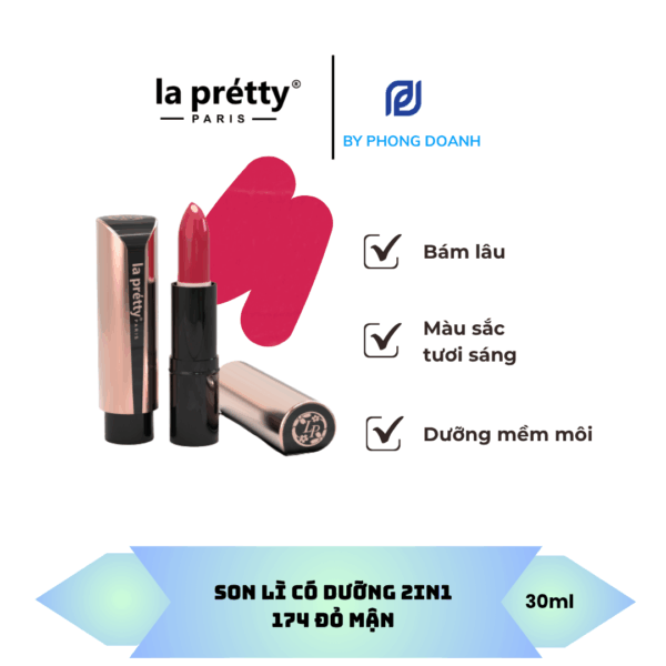 SON LÌ CÓ DƯỠNG LA PRETTY 174