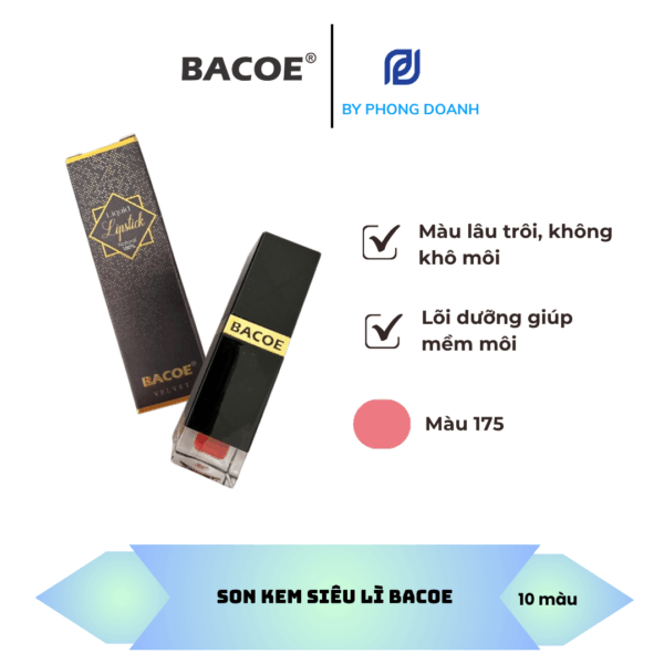 BACOE SON KEM SIÊU LÌ MÀU 175